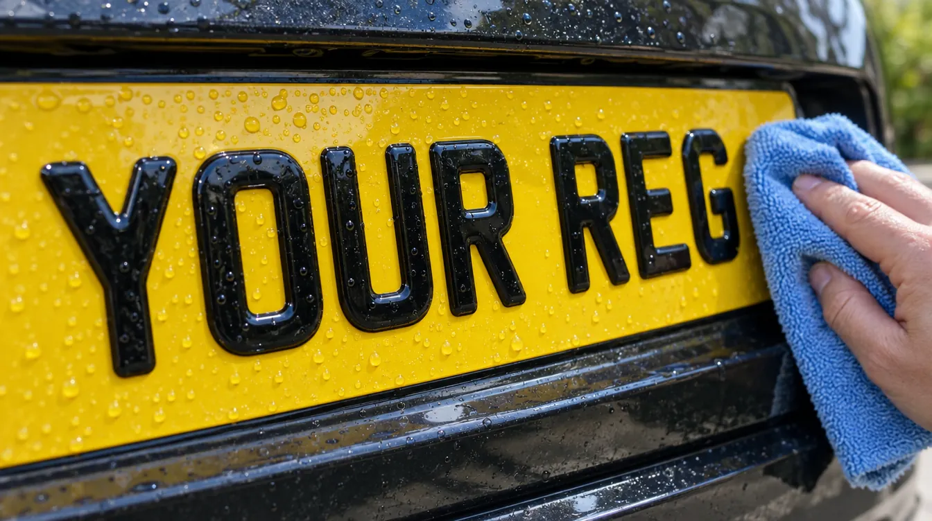 How to Clean and Care for 3D and 4D Number Plates