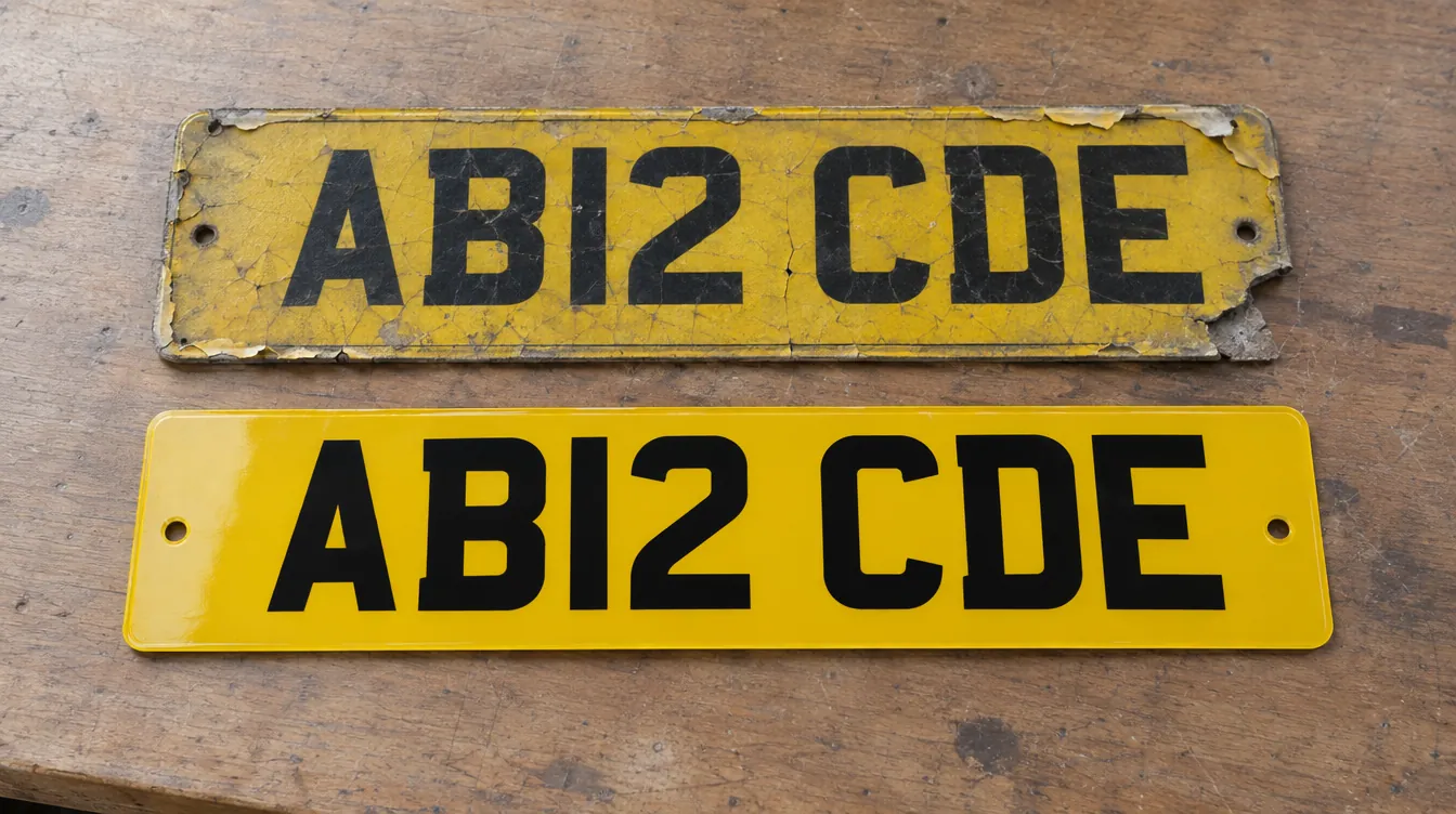 Stolen, Lost or Damaged Number Plates: How to Replace Them