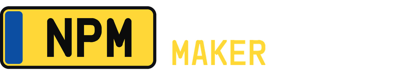 Number Plate Maker
